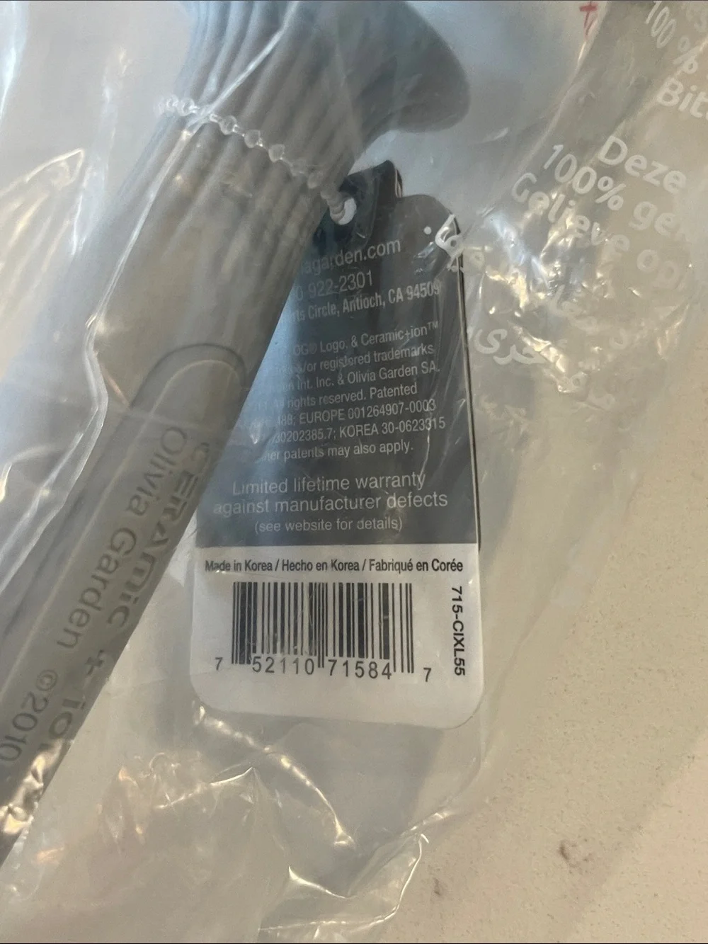 Olivia Garden Ceramic+Ion Speed XL Thermal Brush 2 1/8”-55mm